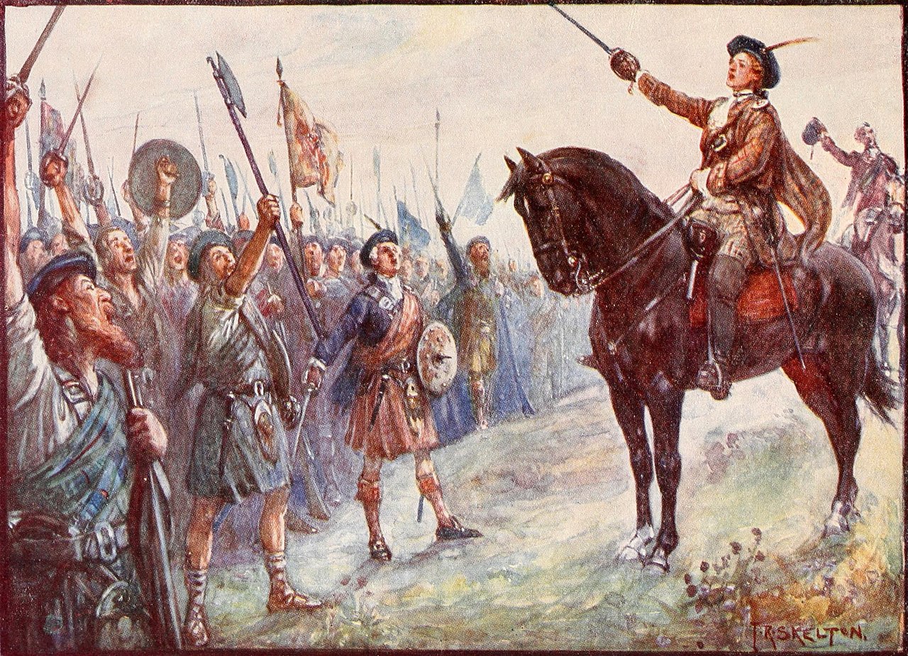 Bonnie Prince Charlie at Culloden